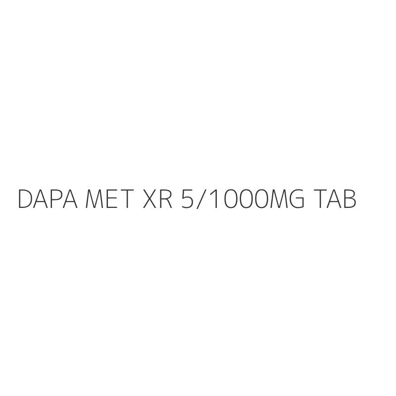 DAPA MET XR 5/1000MG TAB