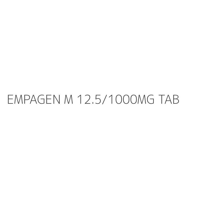 EMPAGEN M 12.5/1000MG TAB
