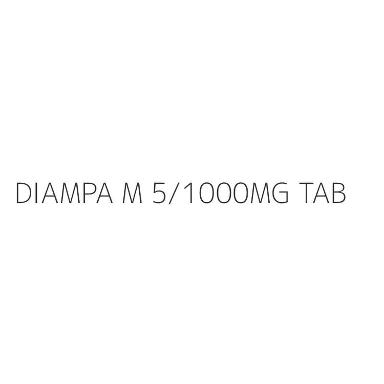 DIAMPA M 5/1000MG TAB