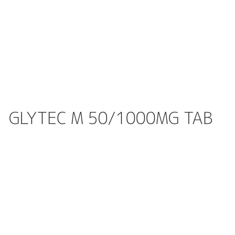 GLYTEC M 50/1000MG TAB