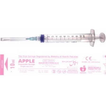 10CC D/SYRINGE (APPLE+STAR)