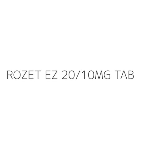 ROZET EZ 20/10MG TAB