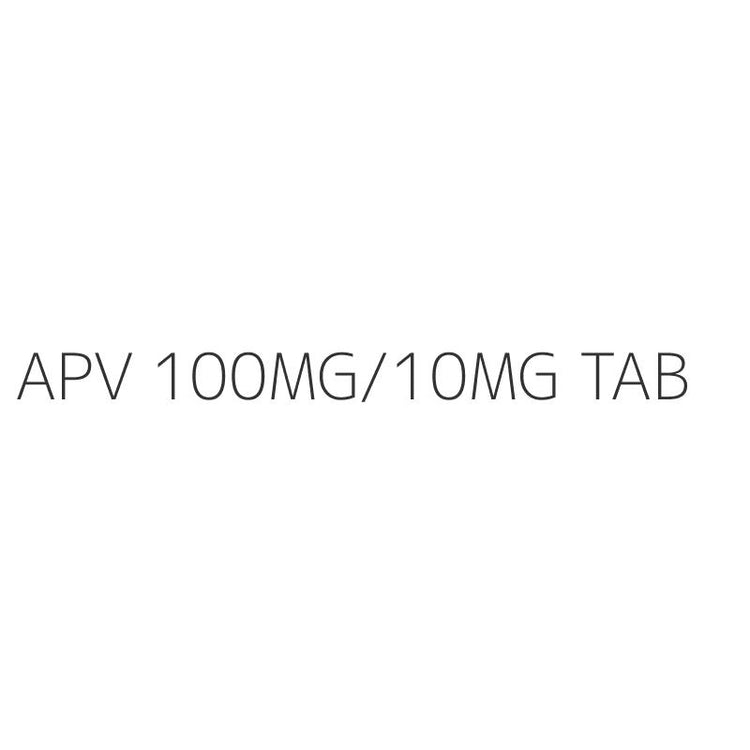 APV 100MG/10MG TAB