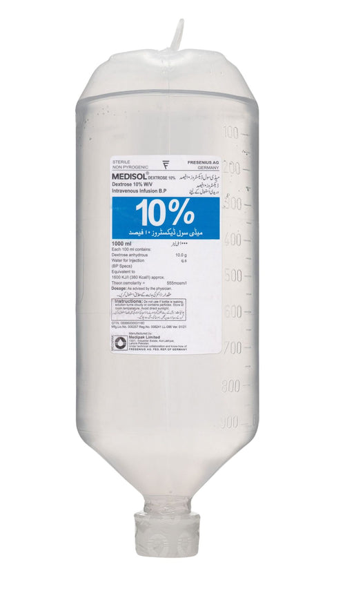10% D/W 1000ML(MEDISOL)