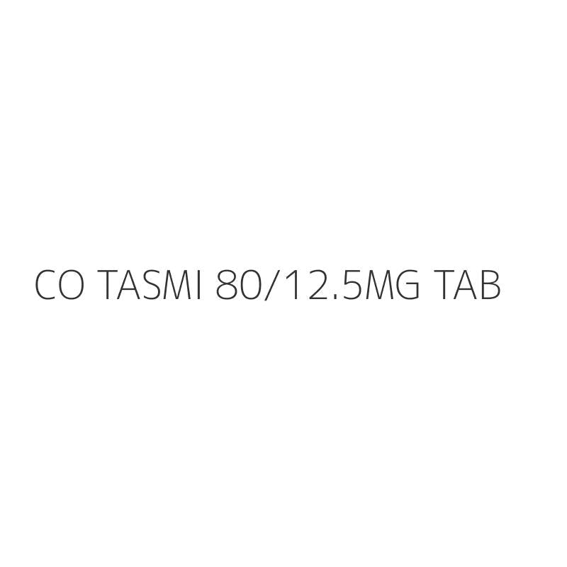 CO TASMI 80/12.5MG TAB