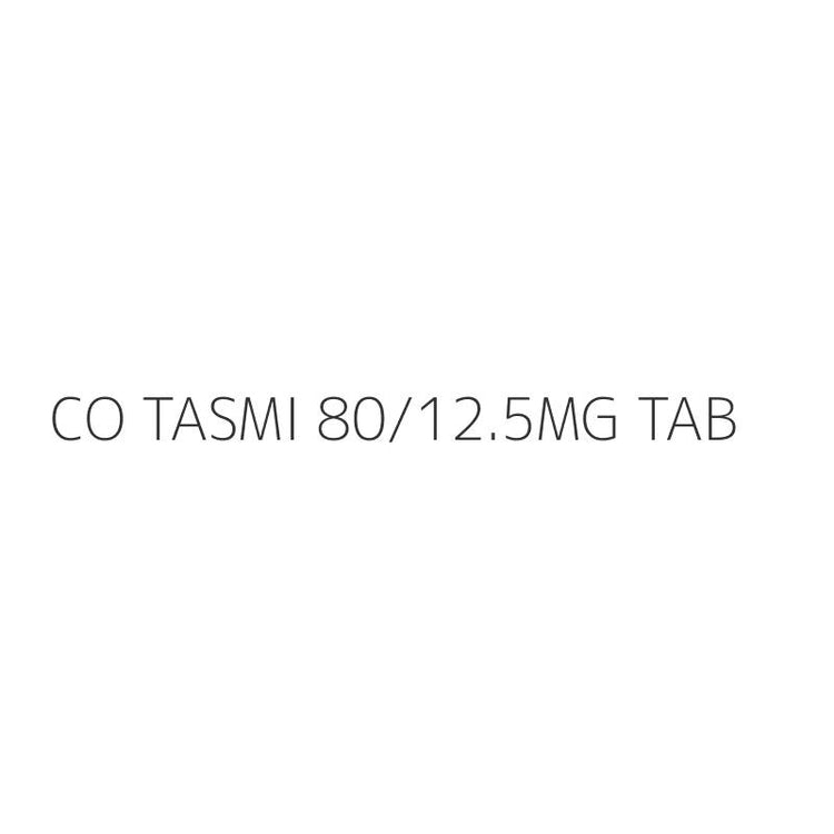 CO TASMI 80/12.5MG TAB