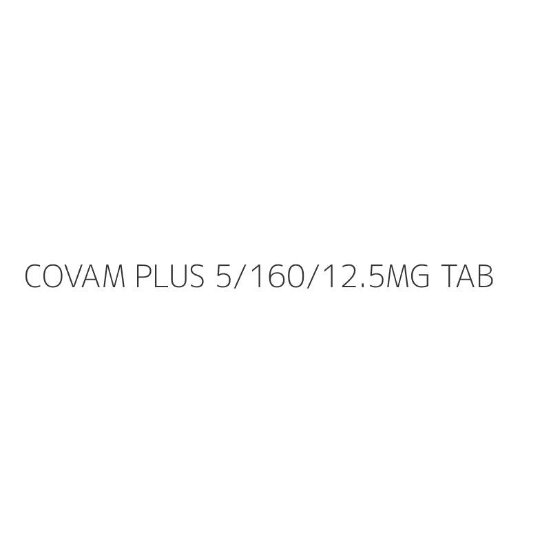COVAM PLUS 5/160/12.5MG TAB