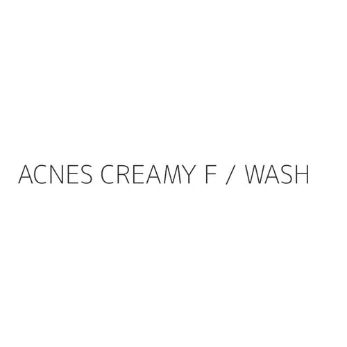 ACNES CREAMY F / WASH