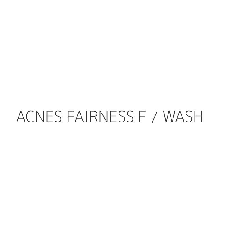 ACNES FAIRNESS F / WASH