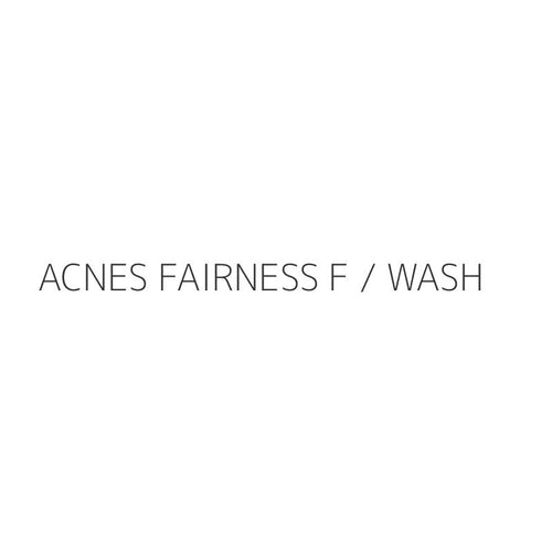 ACNES FAIRNESS F / WASH