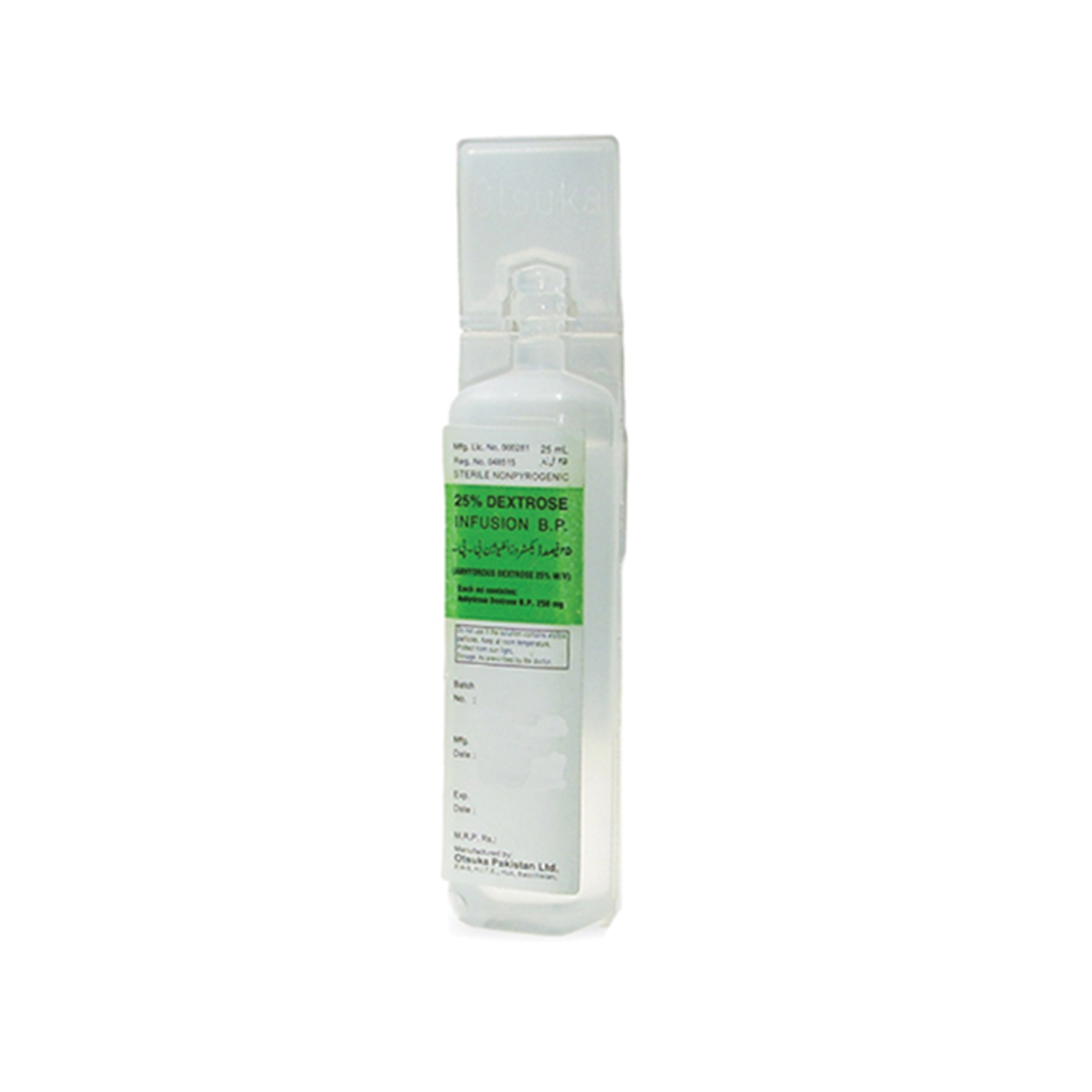 25% D/W AMP 25ML