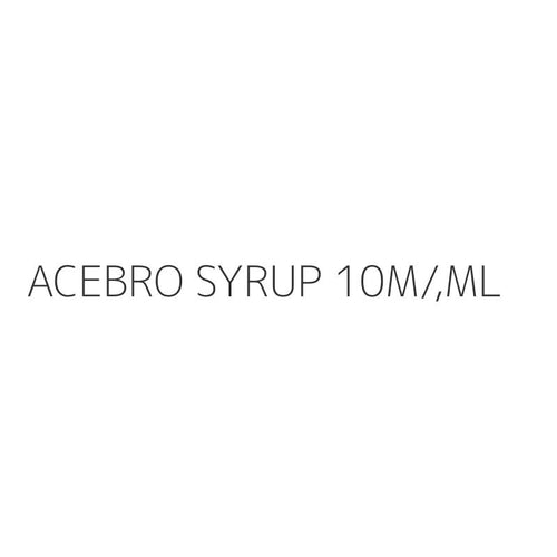 ACEBRO SYRUP 10M/,ML