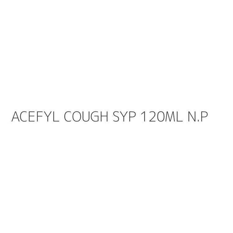 ACEFYL COUGH SYP 120ML N.P