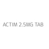 ACTIM 2.5MG TAB