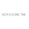 ALFA D 0.5MC TAB