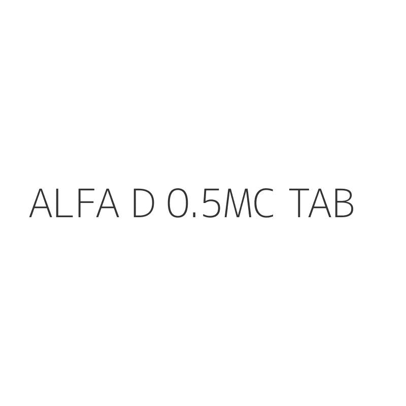 ALFA D 0.5MC TAB