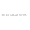 BON ONE TAB 0.5MG TAB 100S