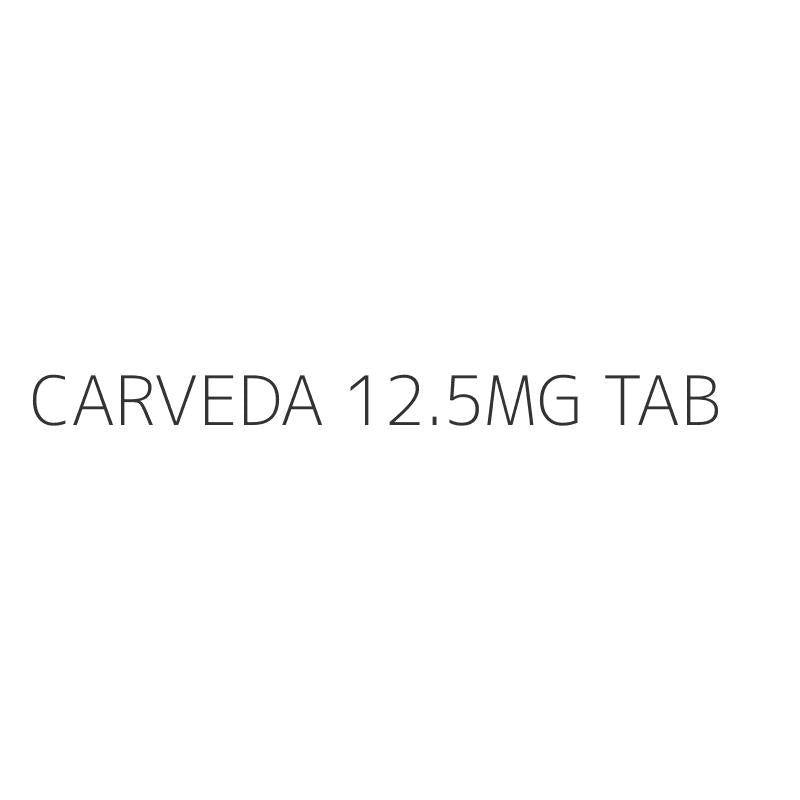 CARVEDA 12.5MG TAB