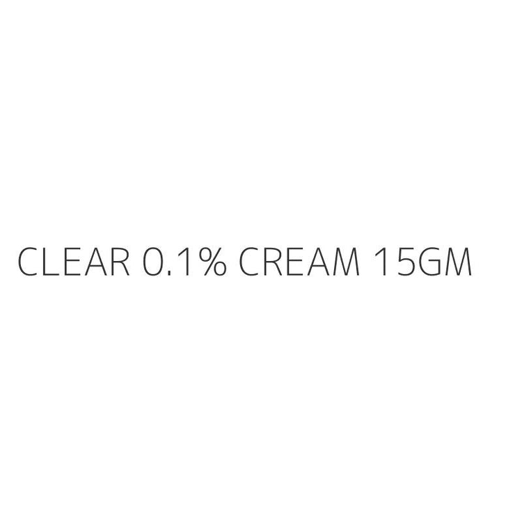 CLEAR 0.1% CREAM 15GM