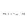 EMKIT 0.75MG TAB