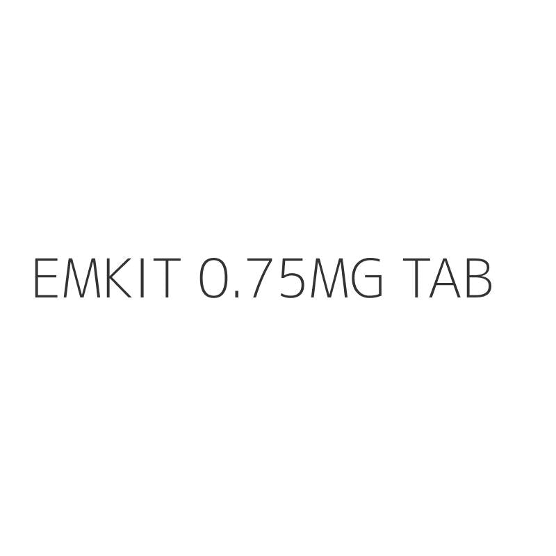 EMKIT 0.75MG TAB