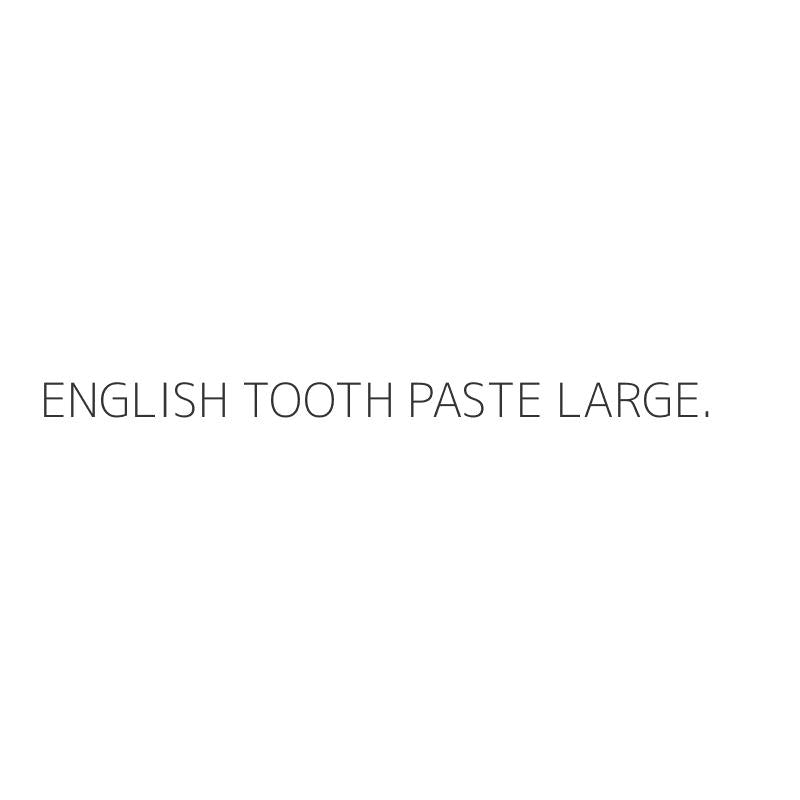 ENGLISH TOOTH PASTE LARGE.