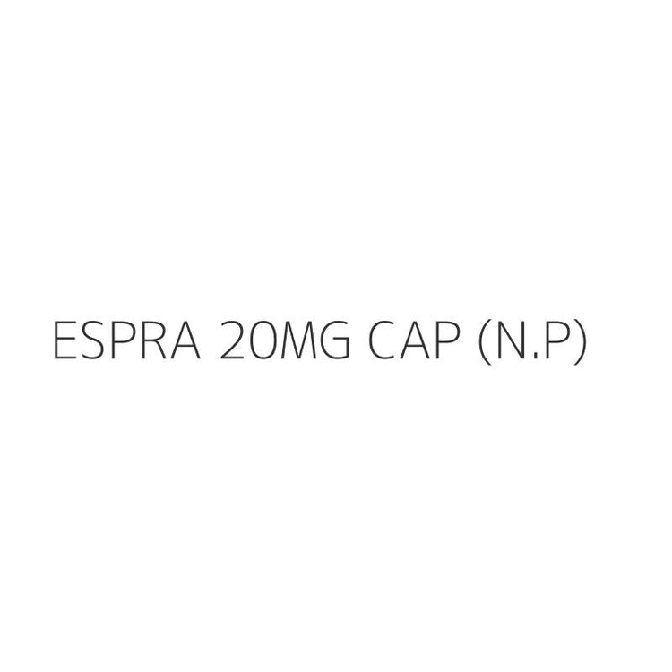 ESPRA 20MG CAP (N.P)