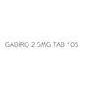 GABIRO 2.5MG TAB 10S