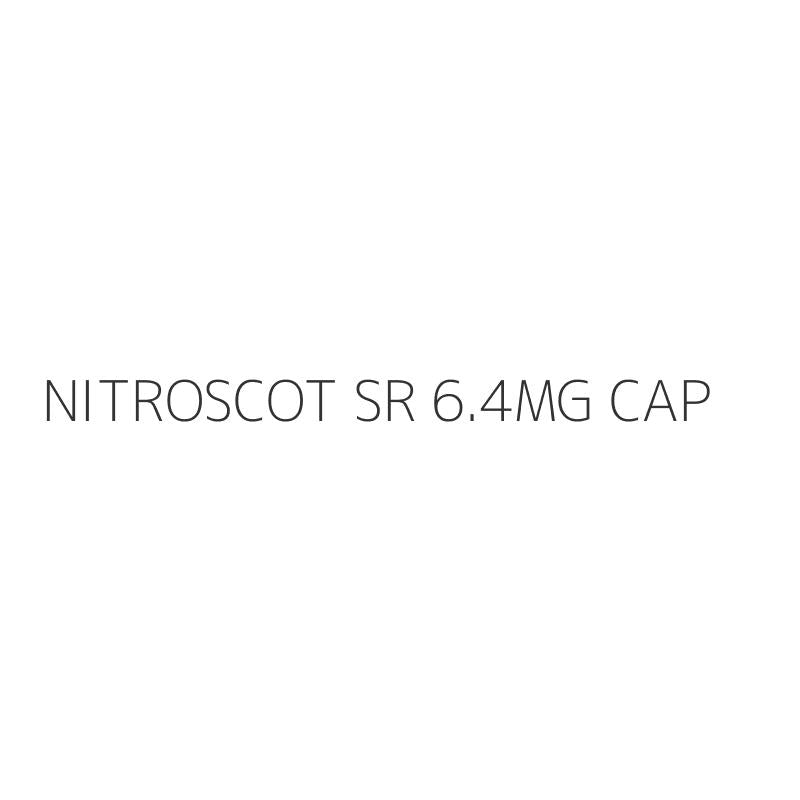 NITROSCOT SR 6.4MG CAP