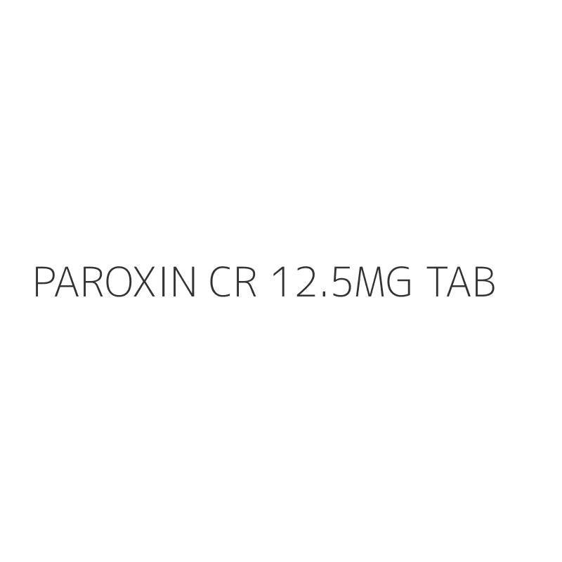 PAROXIN CR 12.5MG TAB