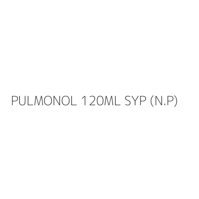 PULMONOL 120ML SYP (N.P)