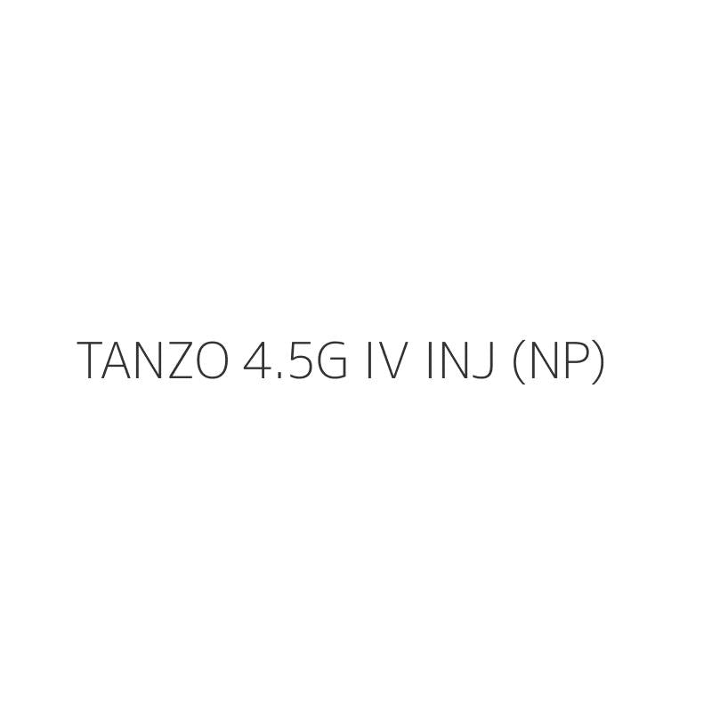 TANZO 4.5G IV INJ (NP)