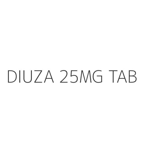 DIUZA 25MG TAB
