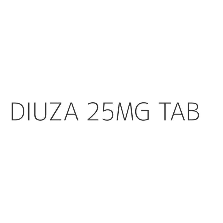 DIUZA 25MG TAB