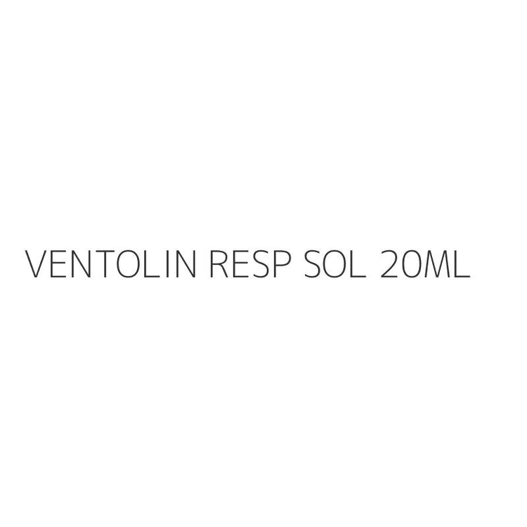 VENTOLIN RESP SOL 20ML