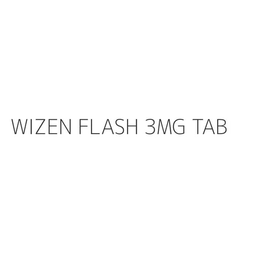 WIZEN FLASH 3MG TAB