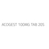 ACOGEST 100MG TAB 20S