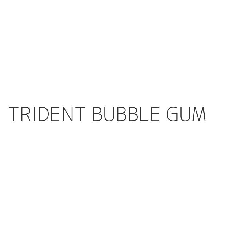 TRIDENT BUBBLE GUM