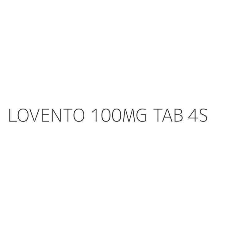 LOVENTO 100MG TAB 4S