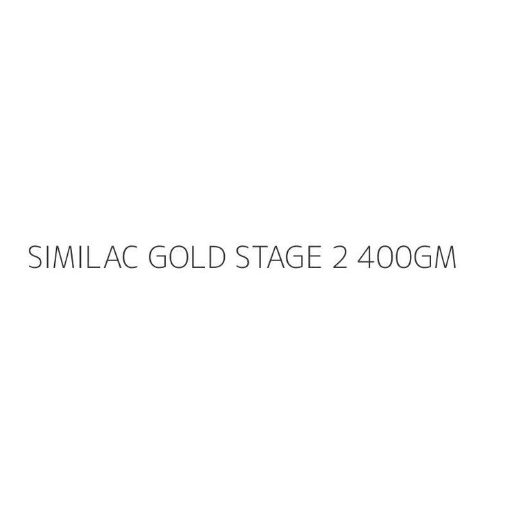 SIMILAC GOLD STAGE 2 400GM