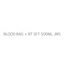 BLOOD BAG + BT SET 500ML JMS