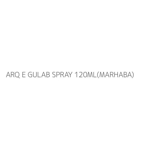 ARQ E GULAB SPRAY 120ML(MARHABA)