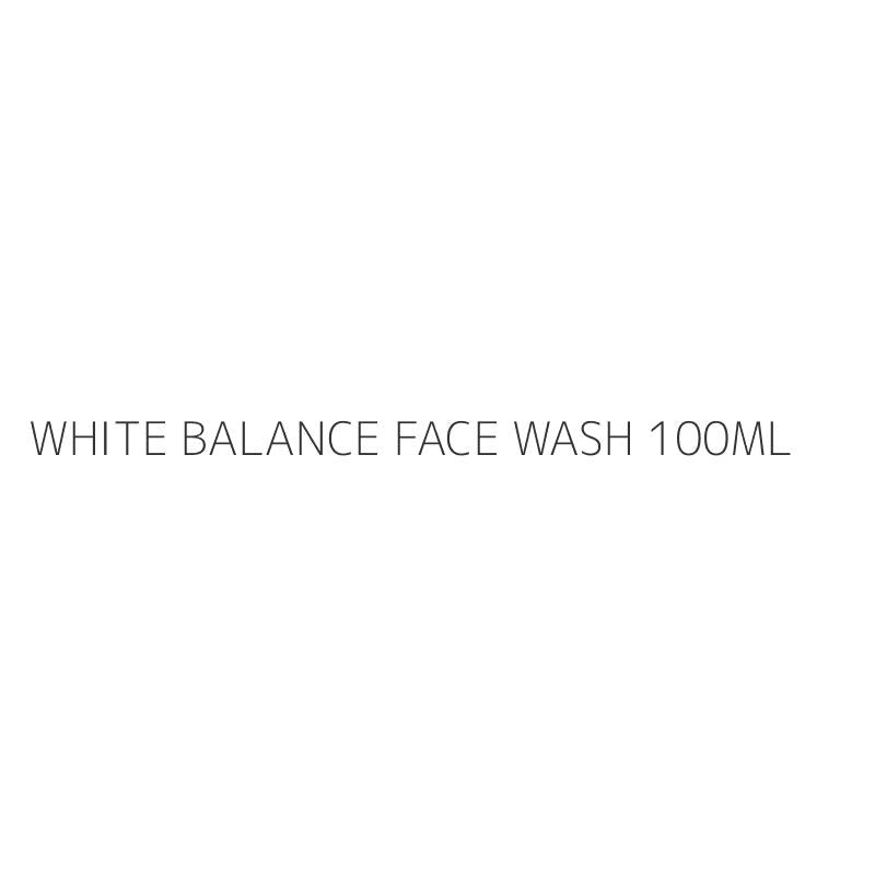 WHITE BALANCE FACE WASH 100ML