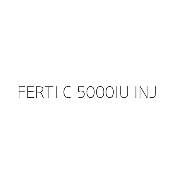FERTI C 5000IU INJ