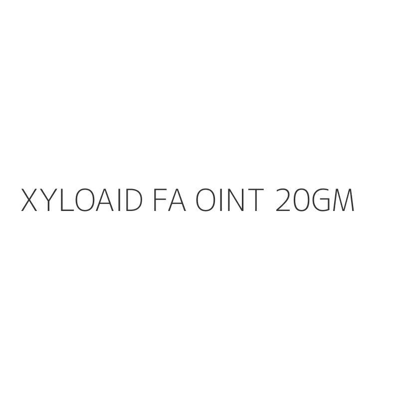 XYLOAID FA OINT 20GM
