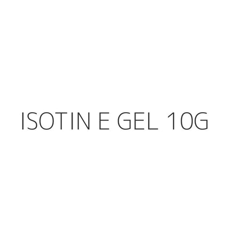 ISOTIN E GEL 10G
