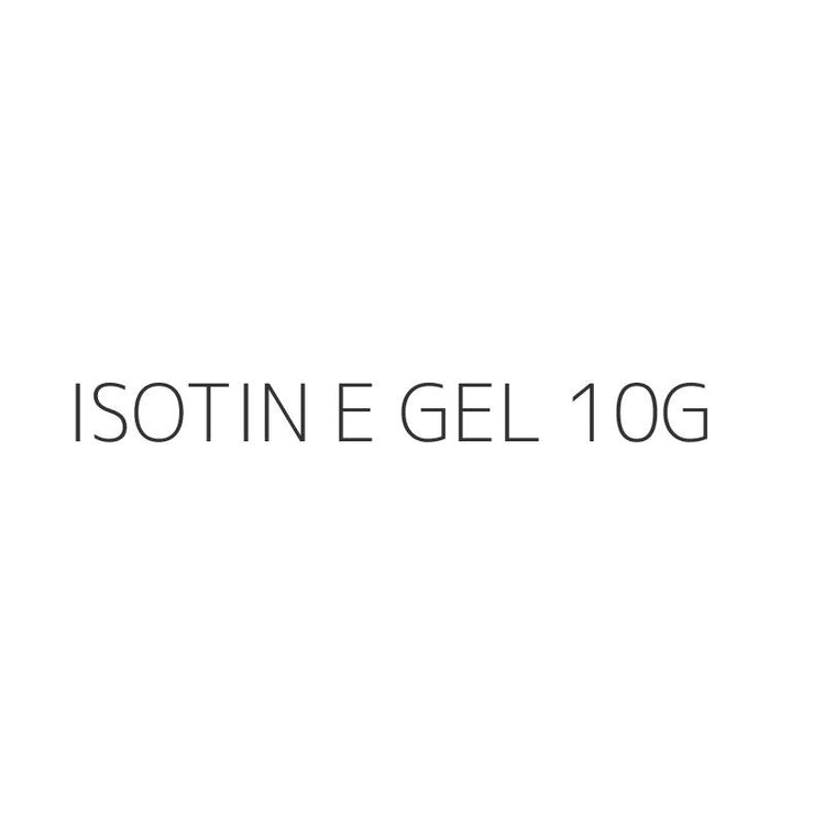 ISOTIN E GEL 10G