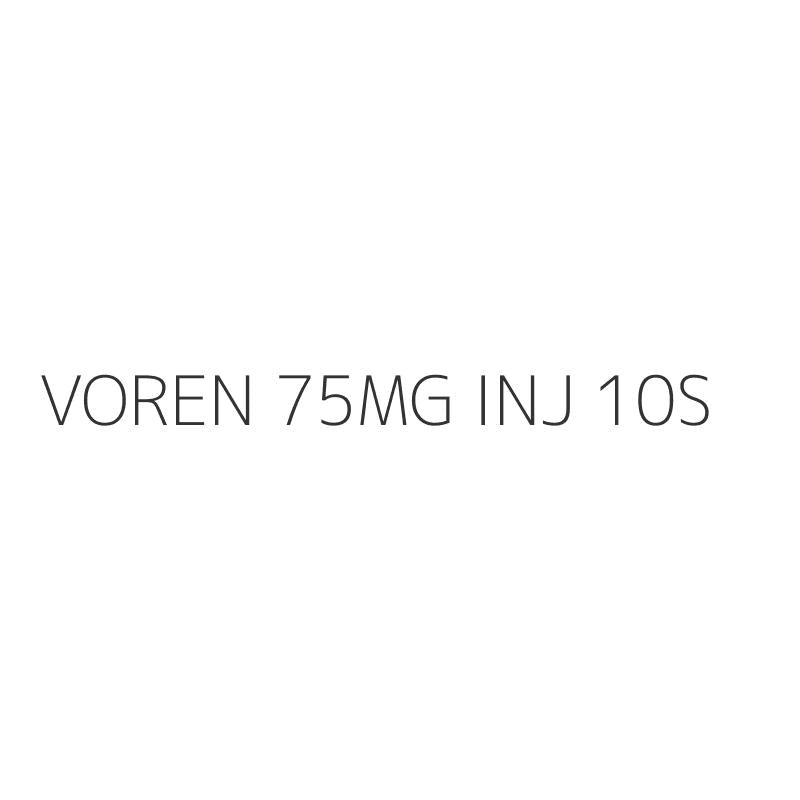 VOREN 75MG INJ 10S