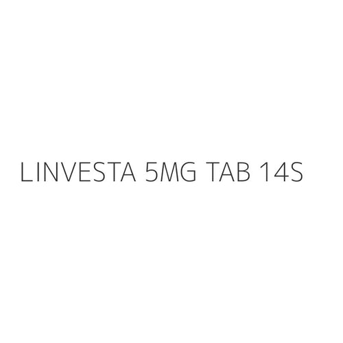 LINVESTA 5MG TAB 14S