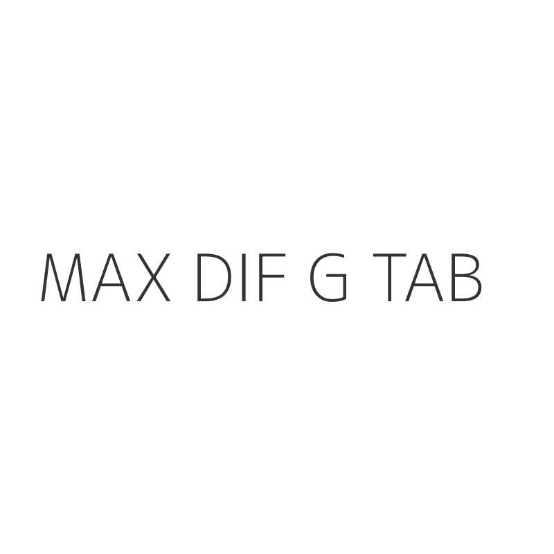 MAX DIF G TAB